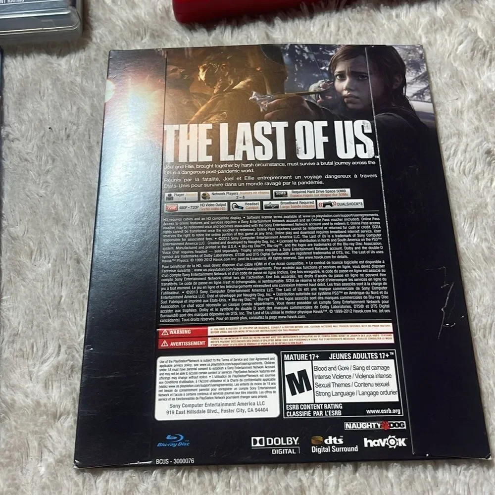 game bundle PS3 batman arkham origins  , the last of us , resonance of fate